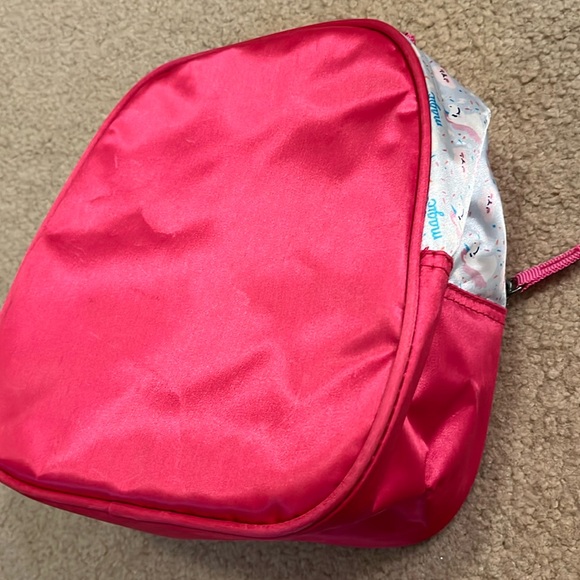 NWOT Quest Satin UNICORN Lunch Cooler, zippered - Picture 2 of 12